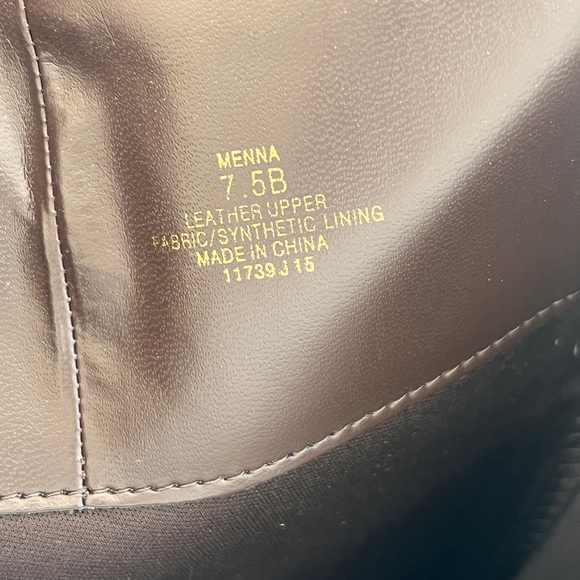 Lauren Ralph Lauren Brown Leather Riding Boots - Picture 4 of 6